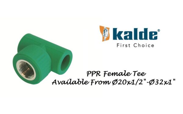 TEE Female Thd. PPRC Kalde Turkey (PN-25)